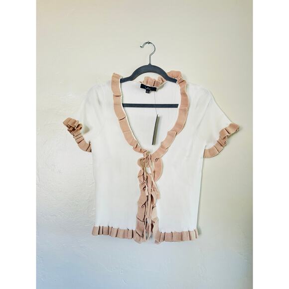 Lulus Ribbon Top - Picture 4 of 8